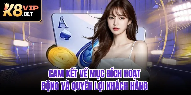 Cam kết về mục đích hoạt động và quyền lợi khách hàng